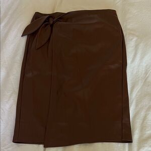 Eloquii Chocolate Brown Pencil Skirt